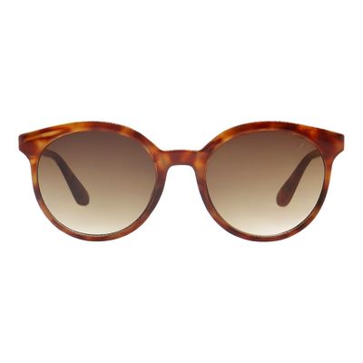 Óculos de Sol Masculino Chilli Beans Redondo Degradê Marrom