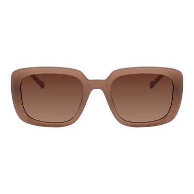 Óculos de Sol Feminino Chilli Beans Quadrado Bege