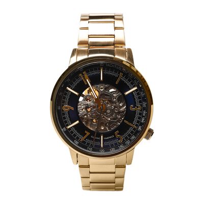 Relógio Automático Masculino Chilli Beans Metal Dourado