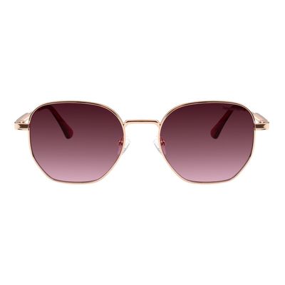 Óculos de Sol Feminino Havaianas Hexagonal Dourado