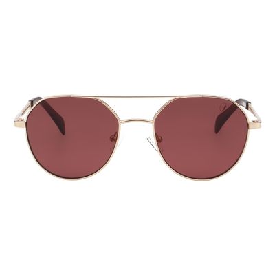 Óculos de Sol Feminino Anitta Metal Aviador Vermelho