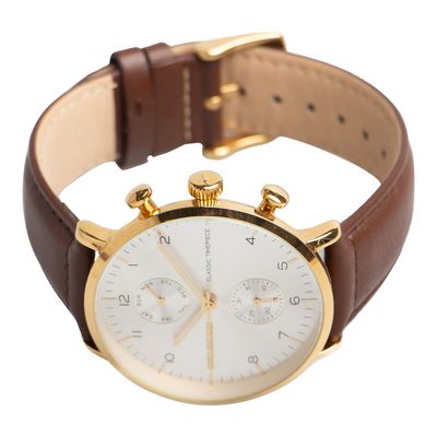 Relógio Analógico Feminino Chilli Beans Redondo Marrom