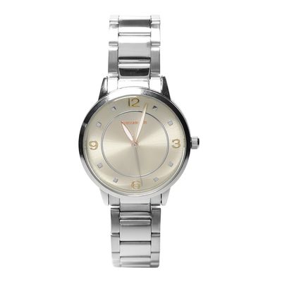 Relógio Analógico Feminino Chilli Beans Redondo Prata