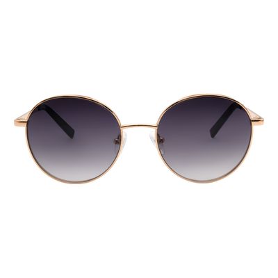 Óculos de Sol Feminino Chilli Beans Redondo Degradê Dourado