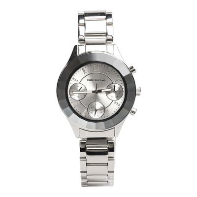 Relógio Analógico Feminino Chilli Beans Metal Multifunção Prata