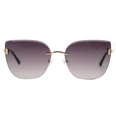 Óculos de Sol Feminino Chilli Beans Quadrado Degradê Dourado