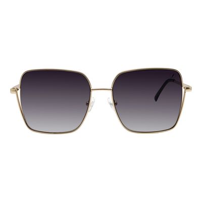 Óculos de Sol Feminino Chilli Beans Quadrado Degradê Dourado