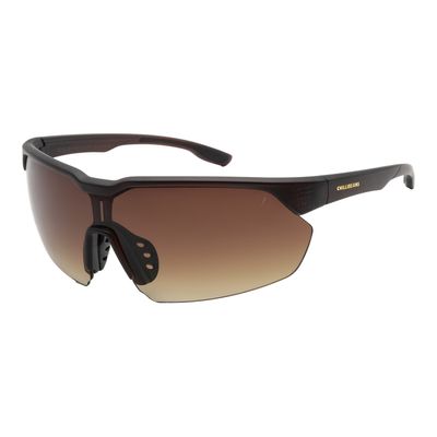 Óculos de Sol Masculino Chilli Beans Flutuante Degradê Marrom