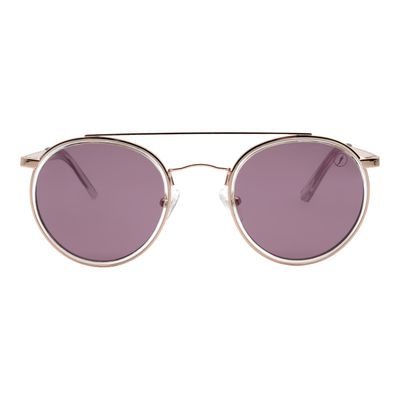 Óculos de Sol Unissex Chilli Beans Redondo Rosé