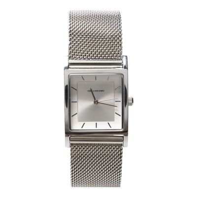 Relógio Analógico Feminino Chilli Beans Quadrado Prata