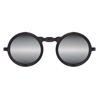 Óculos de Sol Unissex Alok Icônico Steampunk 2.0 Dia dos Namorados Espelhado Ônix