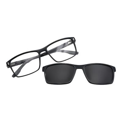 Armação Para Óculos de Grau Masculino Chilli Beans Multi Polarizado Degradê Cinza