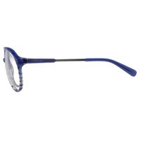 armação para óculos de grau feminino chilli beans ac aviador azul lv.ac.0064.5959