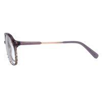 armação para óculos de grau feminino chilli beans ac aviador marrom lv.ac.0064.8888
