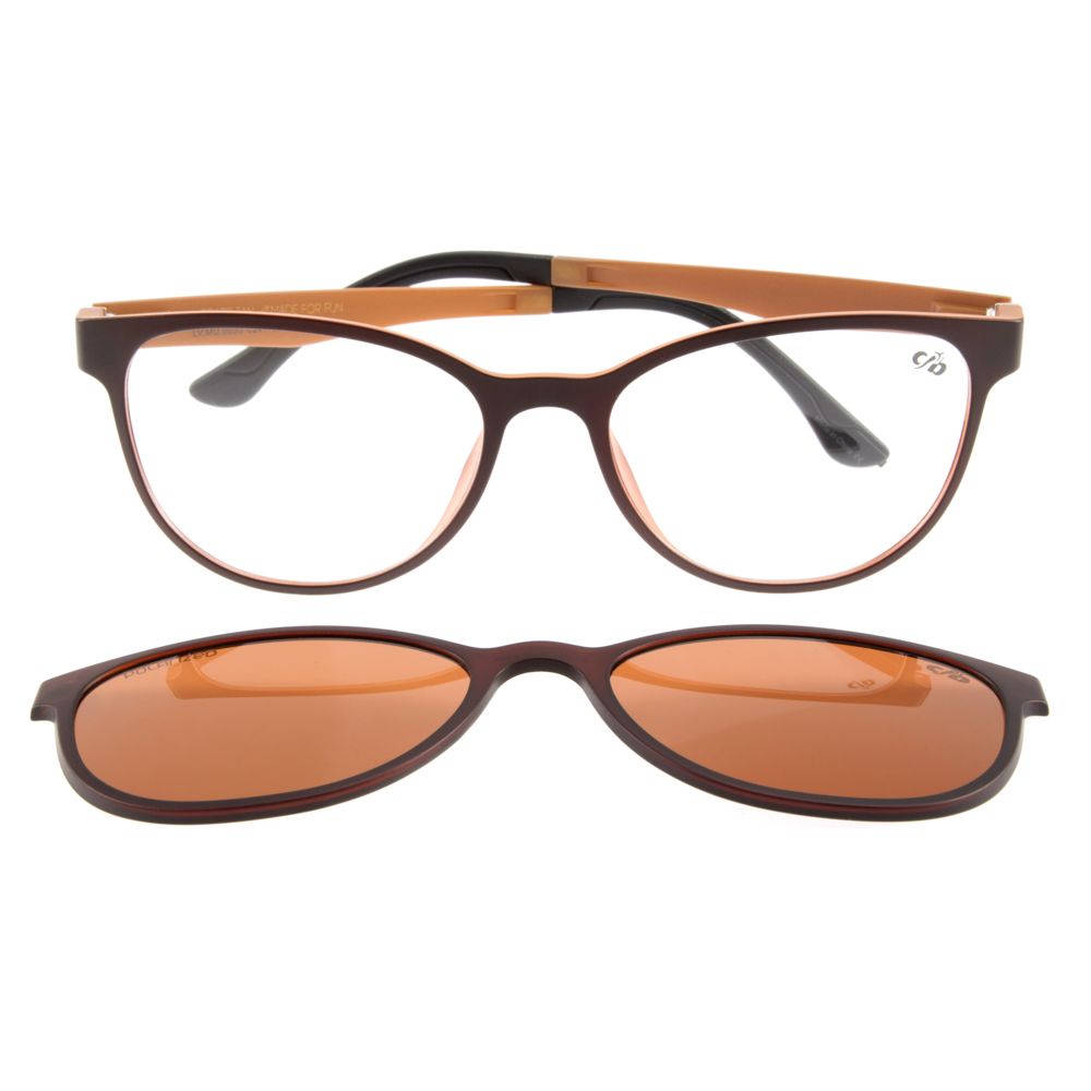 Armação Para Óculos de Grau Feminino Chilli Beans Multi Marrom LV.MU