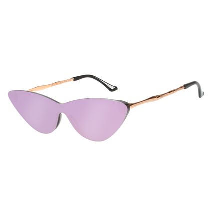 Óculos de Sol Feminino Chilli Beans Gio Ewbank Narrow Rosé OC.CL.2503-1395