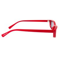 Óculos de Sol Feminino Caveira Quadrado Vermelho OC.CL.2531-0116.3