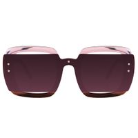 Óculos de Sol Feminino Lady Like Quadrado Degradê Roxo OC.CL.2703-2014.1