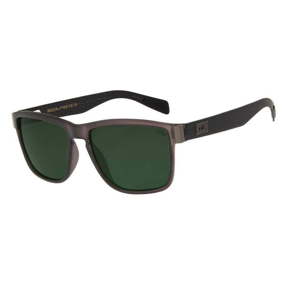 Óculos De Sol Masculino Chilli Beans Quadrado Verde Polarizado Chilli Beans