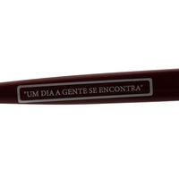 Óculos De Sol Feminino Charlie Brown Jr "La Família" Vermelho OC.CL.2801-9516.6
