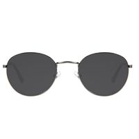 Óculos de Sol Unissex Chilli Beans Redondo Metal Ônix OC.MT.2822-0122.1