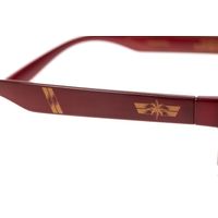 Óculos de Sol Infantil Capitã Marvel Quadrado Vermelho OC.KD.0672-5716.6