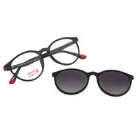 Armação Para Óculos de Grau Feminino Capitã Marvel Multi Preto LV.MU.0497-2001