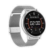Relógio Smartwatch LCD Unissex Chilli Beans Reverse Metal Prata RE.SW.0002-0707-7