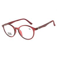 Armação Para Óculos De Grau Feminino Teen Disney Multi Flexível Vinho LV.MU.0431-1717.2
