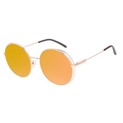 Óculos de Sol Feminino Chilli Beans Flap Rosé Banhado a Ouro OC.MT.2996-5795