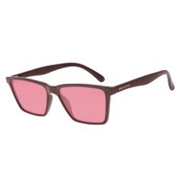 Óculos de Sol Masculino Color Match Ludmilla Bossa Nova Vermelho OC.CL.3205-1616.2