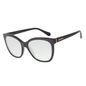 Óculos de Sol Feminino Color Match Quadrado Preto OC.CL.3206-0101