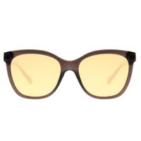 Óculos de Sol Feminino Color Match Quadrado Marrom OC.CL.3206-0202.1