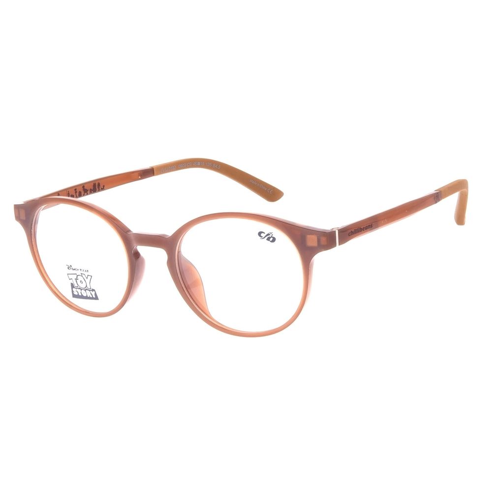 Armacao-Para-Oculos-de-Grau-Infantil-Toy-Story-It-s-Forky-Redondo-Marrom-LV.IJ.0192-0909