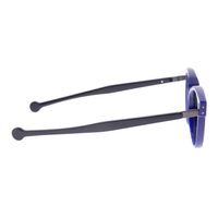 Óculos de Sol Unissex Reverse Redondo Classic Brilho Degradê Azul OC.CL.3219-8301.3