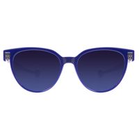 Óculos de Sol Unissex Reverse Redondo Classic Brilho Degradê Azul OC.CL.3219-8301.6