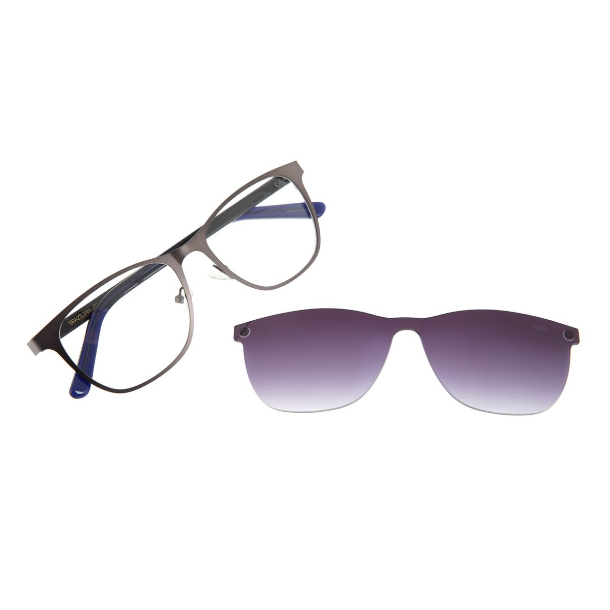 Tendência óculos De Grau 2022 Masculino Armação Para Óculos de Grau Masculino Multi Bossa Nova Degradê LV.MU