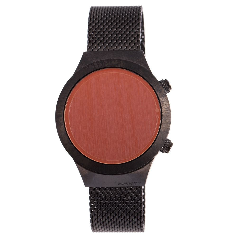 Relógio Digital Masculino Chilli Beans Infinity Metal Ônix RE.MT.1185-0122