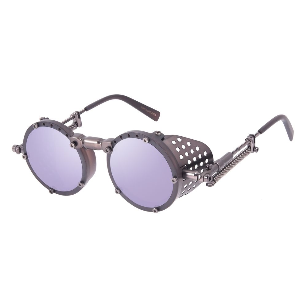 Óculos de Sol Unissex Alok Tech In Style Icônico Steampunk Fashion Ônix OC.CL.3293-2201