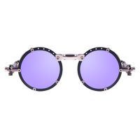 Óculos de Sol Unissex Alok Dia dos Namorados Icônico Steampunk Fashion Espelhado  OC.CL.3293-3201.1