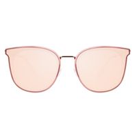 Óculos de Sol Feminino Alok Dia dos Namorados Quadrado Trend Bege OC.CL.3305-2323.1