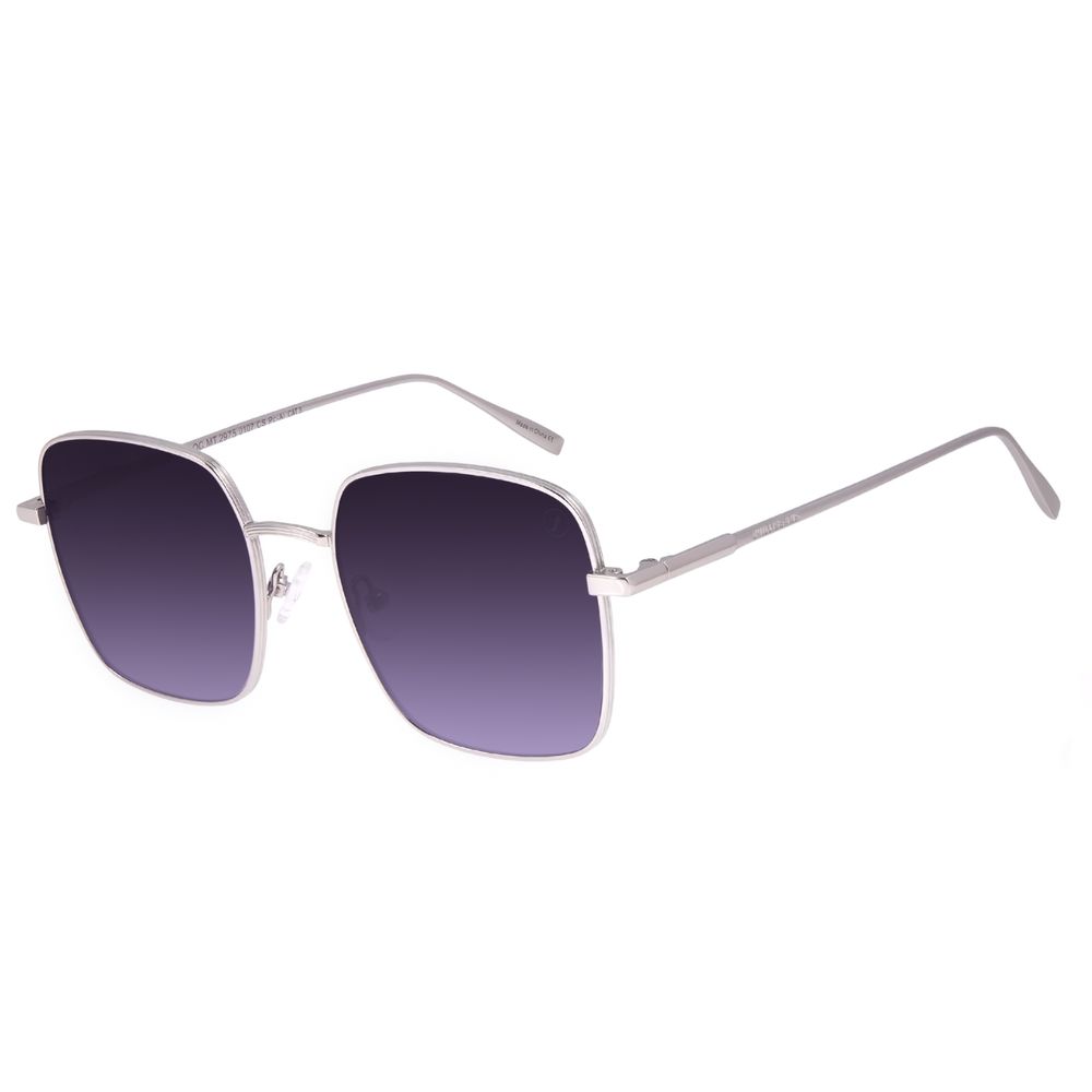 Óculos de Sol Feminino Chilli Beans Quadrado Banhado a Ouro Degradê OC.MT.2975-0107