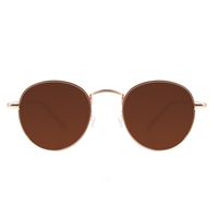 Óculos de Sol Feminino Chilli Beans Redondo Flap Degradê Marrom OC.MT.3027-5721.1