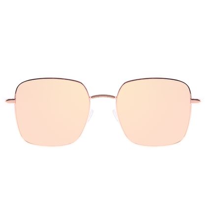 Óculos de Sol Feminino Chilli Beans Quadrado Banhado a Ouro Rosé OC.MT.2975-9595.1