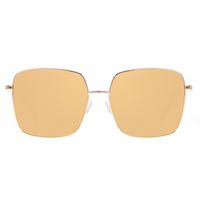 Óculos de Sol Feminino Chilli Beans Quadrado Dourado OC.MT.3005-5721.1