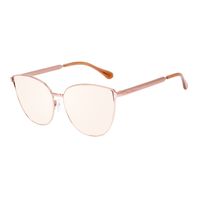 Óculos de Sol Feminino Chilli Beans Cat Metal Fosco Rosé    OC.MT.3061-9502