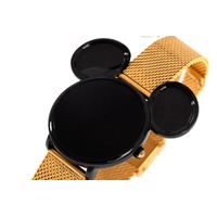 Relógio Digital Feminino Disney Mickey Mouse Metal Preto RE.MT.1178-0121.5