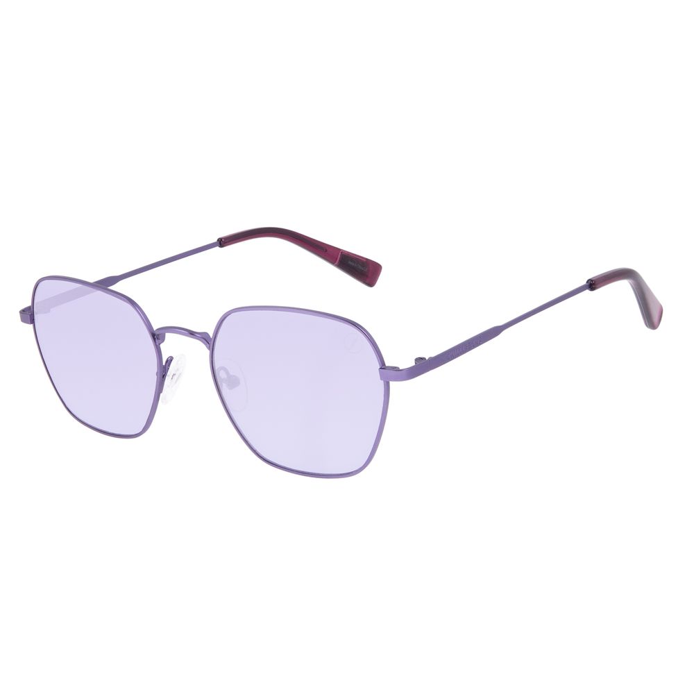 Óculos de Sol Unissex Chilli Beans True Colors Octagonal Metal Roxo OC.MT.3105-1414