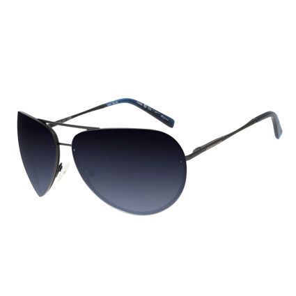 Óculos de Sol Unissex Chilli Beans Aviador Metal Preto OC.MT.1386-0801