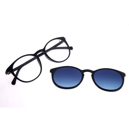 Armação Para Óculos de Grau Unissex Chilli Beans Multi Degradê Azul Polarizado LV.MU.0550-8390